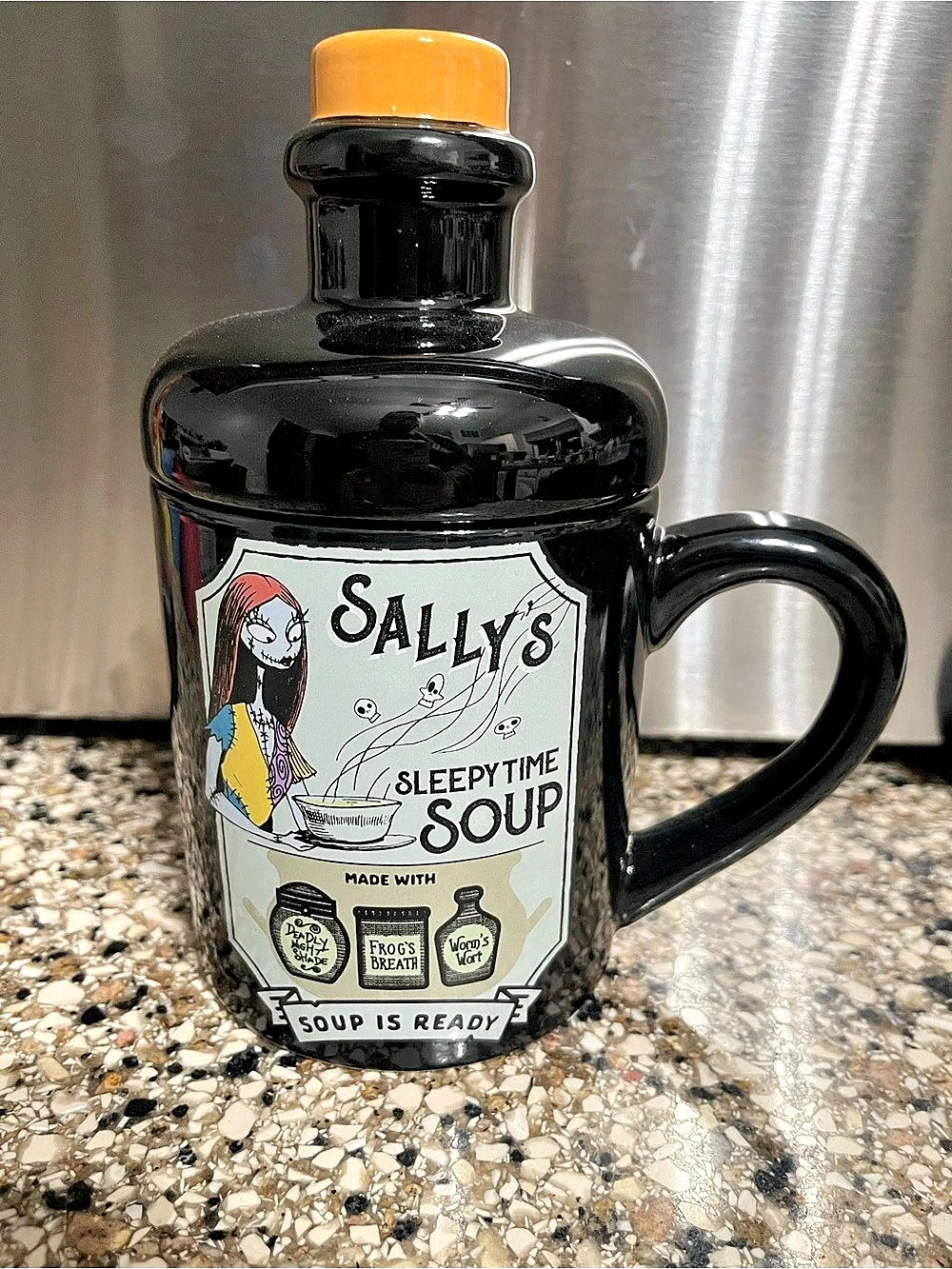 Disney x The Nightmare Before Christmas Sally's Sleepy Time Soup Mug with Lid